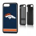 Чехол на iPhone Denver Broncos iPhone Rugged Stripe Design