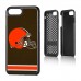 Чехол на iPhone Cleveland Browns iPhone Rugged Stripe Design - оригинальные аксессуары NFL Кливлэнд Браунс