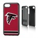 Atlanta Falcons iPhone Rugged Stripe Design Case