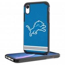 Detroit Lions iPhone Rugged Stripe Design Case
