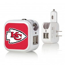 Блок зарядки Kansas City Chiefs Solid Design USB