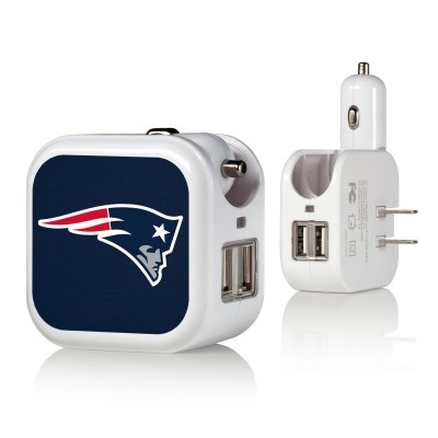 Блок зарядки New England Patriots Solid Design USB