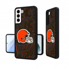 Cleveland Browns Galaxy Paisley Design Bump Case