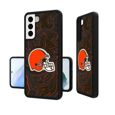 Cleveland Browns Galaxy Paisley Design Bump Case