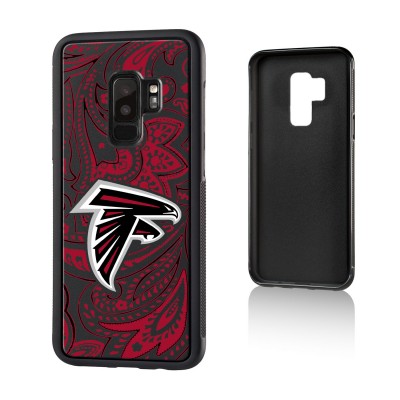 Atlanta Falcons Galaxy Paisley Design Bump Case