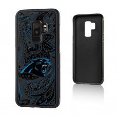 Чехол на телефон Samsung Carolina Panthers Galaxy Paisley Design