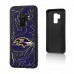 Baltimore Ravens Galaxy Paisley Design Bump Case