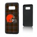 Cleveland Browns Galaxy Plaid Design Bump Case