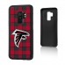 Atlanta Falcons Galaxy Plaid Design Bump Case