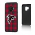 Atlanta Falcons Galaxy Plaid Design Bump Case