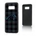 Carolina Panthers Galaxy Plaid Design Bump Case