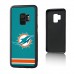 Чехол на телефон Miami Dolphins Galaxy Stripe Design Bump