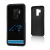 Чехол на телефон Samsung Carolina Panthers Galaxy Stripe Design - оригинальные аксессуары NFL Каролина Пантэрз