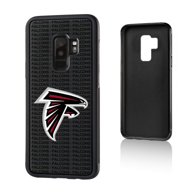 Atlanta Falcons Galaxy Text Backdrop Design Bump Case