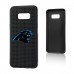 Carolina Panthers Galaxy Text Backdrop Design Bump Case