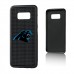 Carolina Panthers Galaxy Text Backdrop Design Bump Case