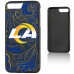 Чехол на iPhone Los Angeles Rams iPhone Paisley Design Bump Case - оригинальные аксессуары NFL Лос-Анджелес Рэмс