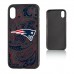 Чехол на телефон New England Patriots iPhone Paisley Design Bump