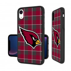 Чехол на телефон Arizona Cardinals iPhone Plaid Design Bump