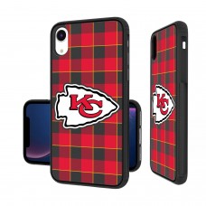 Чехол на телефон Kansas City Chiefs iPhone Plaid Design Bump