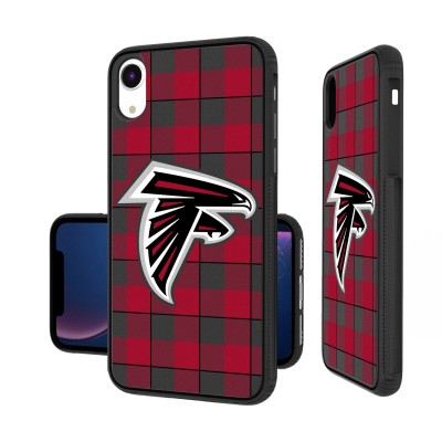 Atlanta Falcons iPhone Plaid Design Bump Case