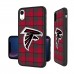 Atlanta Falcons iPhone Plaid Design Bump Case