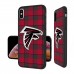 Atlanta Falcons iPhone Plaid Design Bump Case