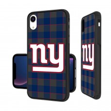 Чехол на телефон New York Giants iPhone Plaid Design Bump