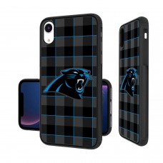 Чехол на телефон Чехол на iPhone Carolina Panthers iPhone Plaid Design Bump