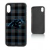 Чехол на iPhone Carolina Panthers iPhone Plaid Design Bump Case - оригинальные аксессуары NFL Каролина Пантэрз