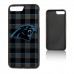 Чехол на iPhone Carolina Panthers iPhone Plaid Design Bump Case - оригинальные аксессуары NFL Каролина Пантэрз