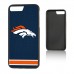 Чехол на телефон Чехол на iPhone Denver Broncos iPhone Stripe Design Bump