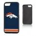 Чехол на телефон Чехол на iPhone Denver Broncos iPhone Stripe Design Bump
