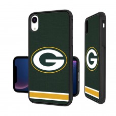 Чехол на телефон Чехол на iPhone Green Bay Packers iPhone Stripe Design Bump