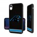 Чехол на iPhone Carolina Panthers iPhone Stripe Design Bump Case - оригинальные аксессуары NFL Каролина Пантэрз