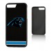 Чехол на iPhone Carolina Panthers iPhone Stripe Design Bump Case - оригинальные аксессуары NFL Каролина Пантэрз