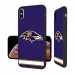 Baltimore Ravens iPhone Stripe Design Bump Case