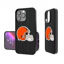 Чехол на телефон Чехол на iPhone Cleveland Browns iPhone Text Backdrop Design Bump