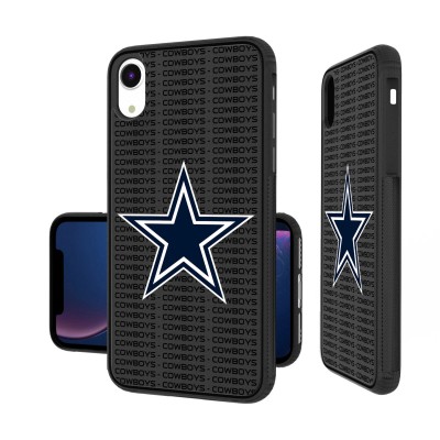 Dallas Cowboys iPhone Text Backdrop Design Bump Case