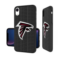 Atlanta Falcons iPhone Text Backdrop Design Bump Case