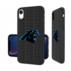 Чехол на телефон Чехол на iPhone Carolina Panthers iPhone Text Backdrop Design Bump