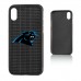 Чехол на iPhone Carolina Panthers iPhone Text Backdrop Design Bump Case - оригинальные аксессуары NFL Каролина Пантэрз