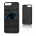 Чехол на iPhone Carolina Panthers iPhone Text Backdrop Design Bump Case - оригинальные аксессуары NFL Каролина Пантэрз