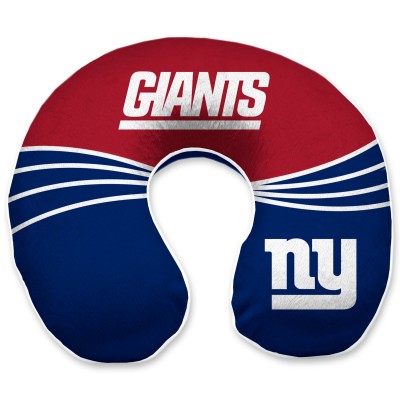 Подушка для путешествий New York Giants Wave Memory Foam U-Neck - Blue