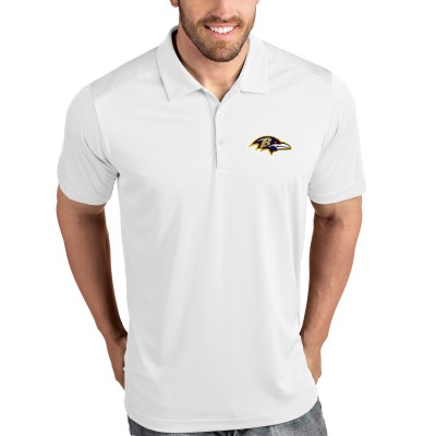 Поло Baltimore Ravens Antigua Tribute - White