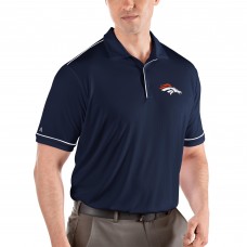 Denver Broncos Antigua Salute Polo - Navy/White Denver Broncos Antigua Salute Polo - Navy/White