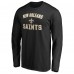 Футболка с длинным рукавом New Orleans Saints Black Victory Arch