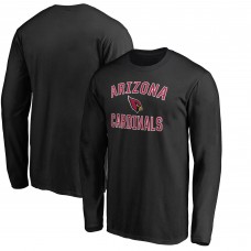 Arizona Cardinals Black Victory Arch Long Sleeve T-Shirt