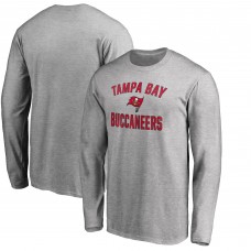 Футболка с длинным рукавом Tampa Bay Buccaneers Victory Arch - Heathered Gray