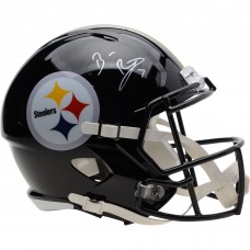 Autographed Pittsburgh Steelers Ben Roethlisberger Fanatics Authentic Riddell Speed Replica Helmet
